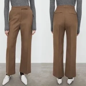 パンツ Toteme Trousers Brown Silk trousers Totême Brown size XS International in Silk